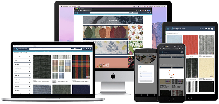 Kartelam on various devices.